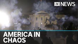 United States descends into chaos as clashes between protesters and police escalate | ABC News