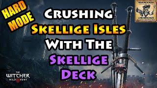 Witcher 3 - Skellige Gwent Deck vs. Skellige Isles - Let's Play - 4K Ultra HD