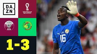 Mendy pariert sensationell - Gastgeber Katar ist raus: Katar - Senegal 1:3 | WM 2022 | DAZN