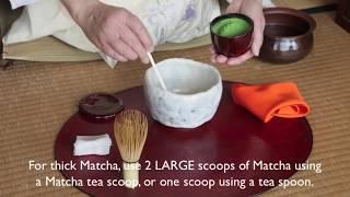 How to make Matcha (Traditional Japanese Green Tea)