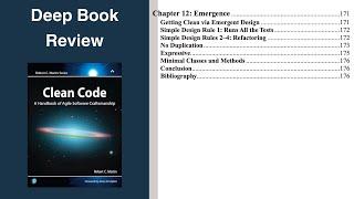 Clean Code. Chapter 12: Emergence.