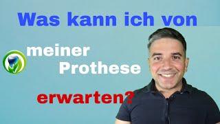 Was kann man von Prothesen erwarten? Haftcreme, Würgereiz, Prothese reinigen, psychische Aspekte