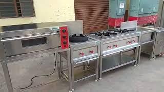 A SMALL COMMERCIAL KITCHEN SET UP EQUIPMENTS