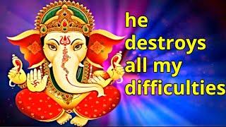 Ganesha Upanishad with LyricsMantra to destroy all difficulties #ganeshmantra