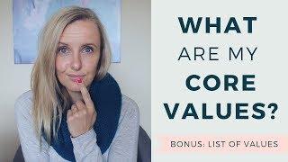 WHAT ARE MY CORE VALUES? | A Lesson For Solopreneurs and Small Business Owners