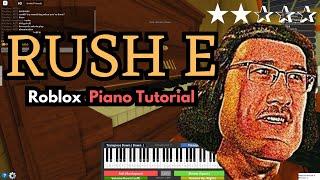 RUSH E (EASY Roblox/Virtual Piano Tutorial) + SHEETS IN DESCRIPTION