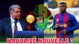 MIKAYIL FAYE VA QUITTER BARCA !..LAPORTA PRÉSENTERA A NOUVEAU...GUERRE-NAPOLI KVARATSKHELIA