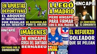 EL CHINGUIRITO LO CONFIRMÓ! HINCAPIÉ LLEGÓ A MADRID PARA FIRMAR CON EL REAL MADRID IMÁGENES INÉDITAS