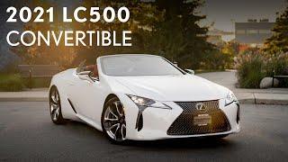 Exhilaration is in the Air - 2021 Lexus LC500 Convertible