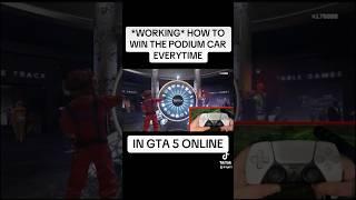 *NEW* HOW TO WIN THE PODIUM CAR EVERY SINGLE TIME IN GTA 5 ONLINE 2024| PODIUM WHEEL GLITCH