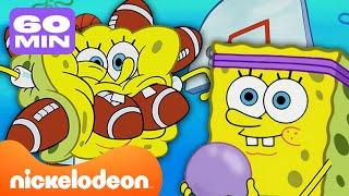 SpongeBob | Ogni SPORT mai giocato a Bikini Bottom! ️ | Compilation da 1 ora | Nickelodeon Italia