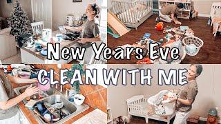 NEW YEARS EVE CLEAN WITH ME 2022 | CLEANING MOTIVATION | HOMEMAKING MOTIVATION | CLEANING WITH KIM