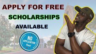 No application fee required for graduate and undergraduate program applications || Scholarships