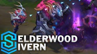 Elderwood Ivern Skin Spotlight - Pre-Release - League of Legends