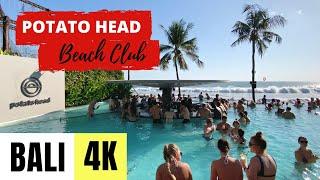 BALI, INDONESIA  [4K] POTATO HEAD BEACH CLUB