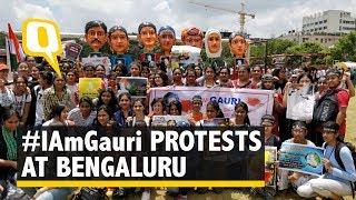 Young Women Journalist Stage Protest Against Murder of Gauri Lankesh | The Quint