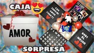 DIY|CAJA SORPRESA PARA TU NOVIO/A SAN VALENTÍN, CUMPLEAÑOS, ANIVERSARIO| TUTORIAL PASO A PASO