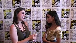 Louriza Tronco Interview for Netflix's The Order at Comic-Con