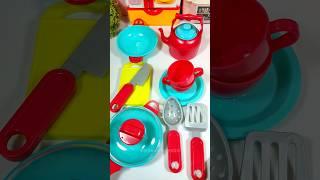 Satisfying with Unboxing & Review Miniature Kitchen Set Toys Cooking Video | ASMR Videos no music