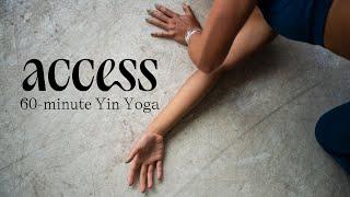 60 minute Yin Yoga Class | Access Yoga