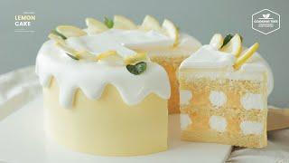 레몬 생크림 케이크 만들기 : Lemon Cake Recipe | Cooking tree