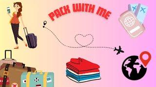 Pack with Me for an International Trip ️ I Travel Essentials I Traveling     |Oh ! Ananya|