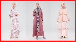 23 Model Gamis Simple Jadi Trend Fashion Terbaru 2020/2021