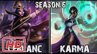 SKT T1 Faker Leblanc vs Karma MID Ranked Challenger Korea