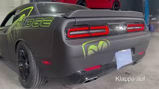 Underground Exhaust Dodge Challenger V6 3,6l Stage 3 Sound Klappenauspuff