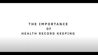 The importance of patient health record keeping