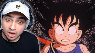 GOKU'S FIRST TRANSFORMATION IN DB! Dragon Ball REACTION