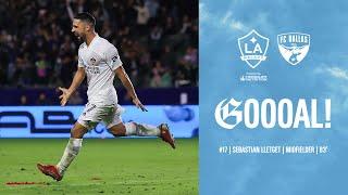 GOAL: Sebastian Lletget with the karate finish to equalize against FC Dallas