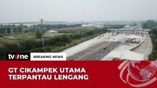 Gerbang Tol Cikampek Utama Terpantau Ramai Lancar | Breaking News tvOne