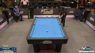 10-BALL ▸ 2021 CSI Michigan Open  ▸T. Robles vs E. Geronimo