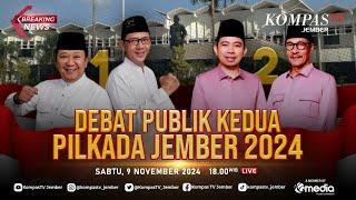 [LIVE] Debat Publik Kedua Pilkada Jember 2024, Adu Gagasan Hendy-Gus Firjaun VS Gus Fawait-Djoko