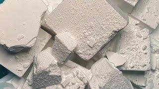 FLUFFY SOFT GYM CHALK | BUTTERY CHALK CRUMBLING ASMR ️