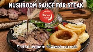 Mushroom Sauce for Steak sauce