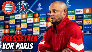 Kane & Kompany im Pressetalk vor dem Topspiel gegen PSG  | Champions League