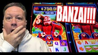 UNBELIEVABLE SURPRISE on this NEW Slot! TIMBER JACK GOING WILDER At Wind Creek Montgomery Casino!