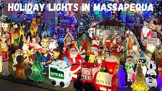 Incredible holiday home decorations in Massapequa NY