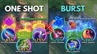 Bane One Shot Build vs Bane Burst Build