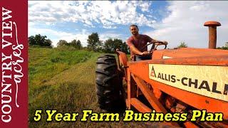 My 5 Year Farm Business Plan and Budget