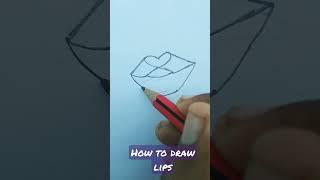 #How to make lips easily#shorts#reel