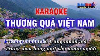 Thương Quá Việt Nam Karaoke Nhạc Sống Cha Cha Cha | Hoàng Dũng Karaoke