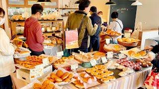 The sweet aroma of baking bread fills the residential area! Bread made by experienced bakers! ASMR