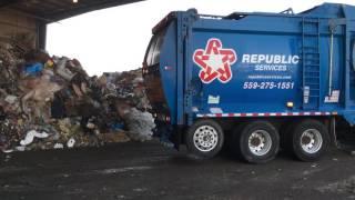 Republic Services of Fresno Unloading