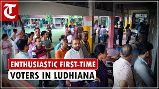 First-time voters in Ludhiana exercise their franchise with enthusiasm
