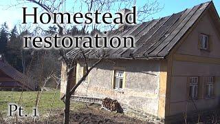 Homestead Restoration - Humble beginnings