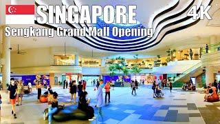 Sengkang Grand Mall Opening, Singapore  – Newest Shopping Mall! Virtual Walk [4K 60fps] (▶40 min)