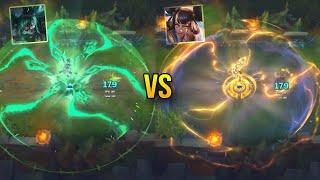 Fright Night Zeri vs Immortal Journey Zeri Skin Comparison - League of Legends